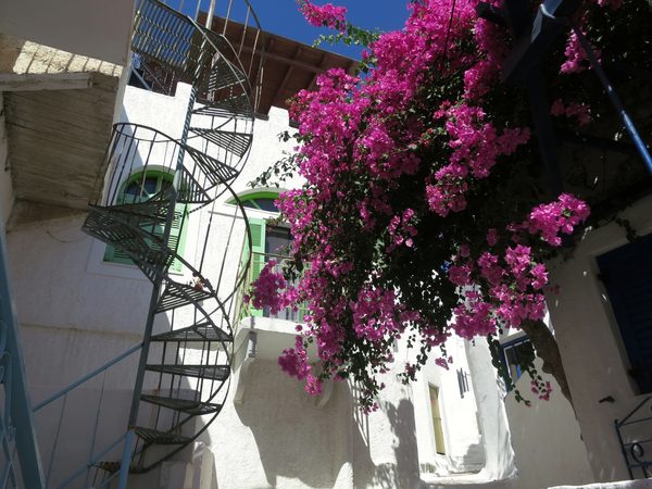 A house in the Kastro of Chora village on Ios island, Cyclades